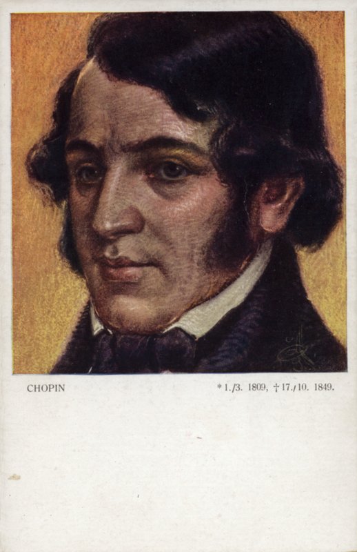 Frederic Chopin, Poolse componist en pianist (1810-1849) door Polish School