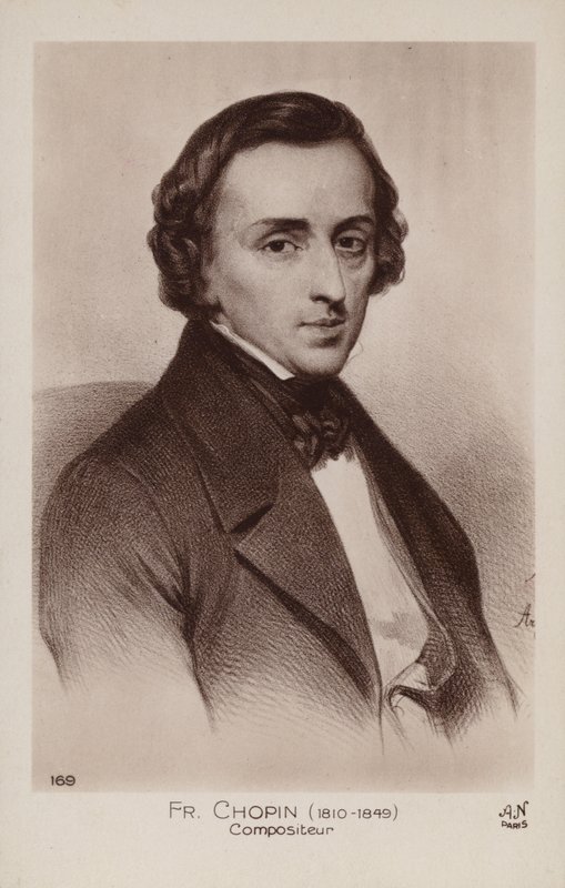 Frederic Chopin, Poolse componist en pianist (1810-1849) door Polish School