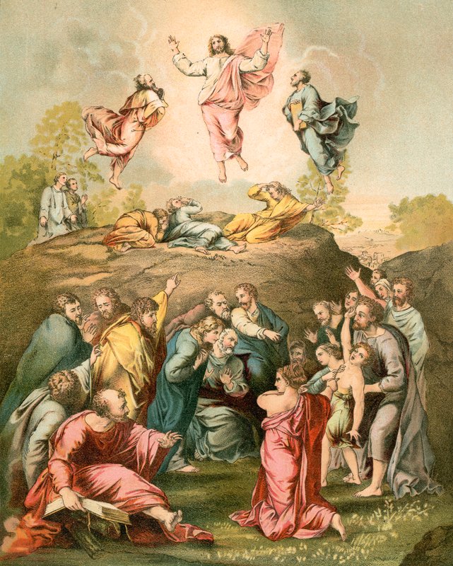De Transfiguratie door Raffaello Sanzio Raphael