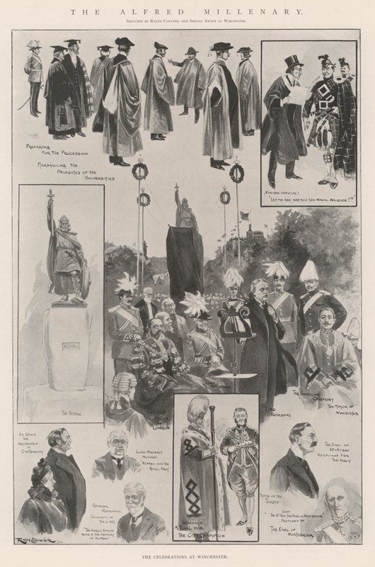 Het Alfred Millenary door Ralph Cleaver