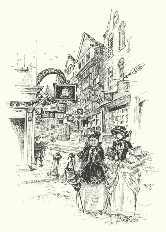 Straatzangers; Londen (gravure) door Ralph Cleaver