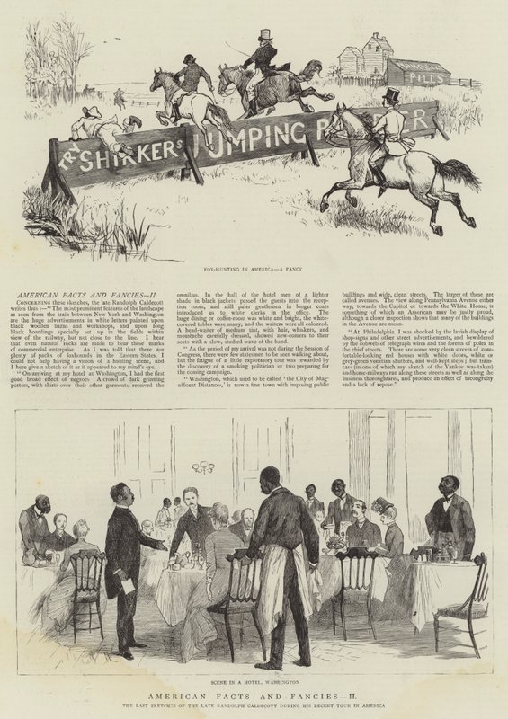 Amerikaanse feiten en fantasieën, II door Randolph Caldecott