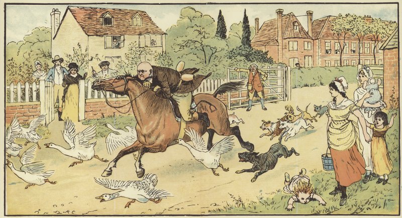 John Gilpin door Randolph Caldecott