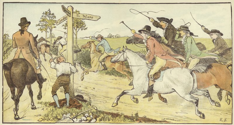 John Gilpin door Randolph Caldecott