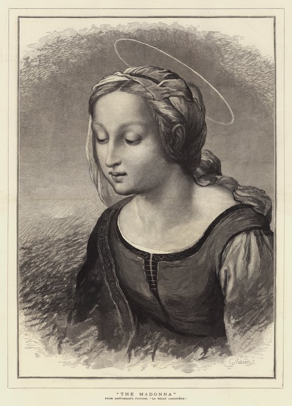 De Madonna door Raffaello Sanzio Raphael