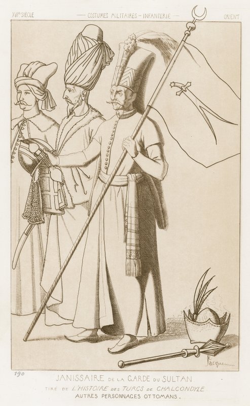 Janitsaarwacht van de Sultan door Raphael Jacquemin