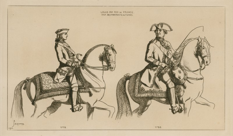Lodewijk XVI, Koning van Frankrijk door Raphael Jacquemin