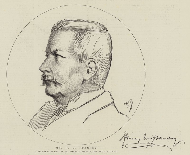 De heer H.M. Stanley door Reginald Barratt