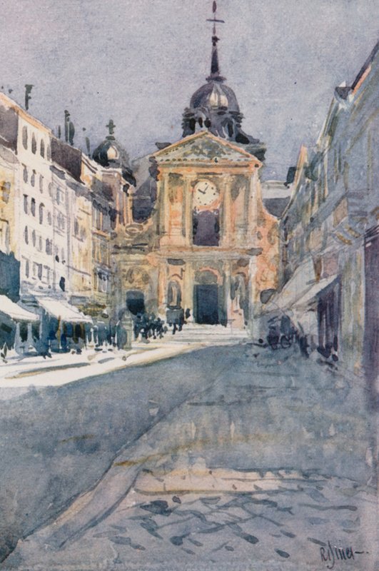 Kerk van Notre Dame in Versailles, Versailles door Rene Binet