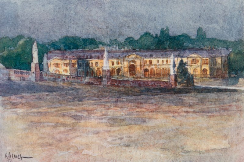 De Grote Stallen, Versailles door Rene Binet