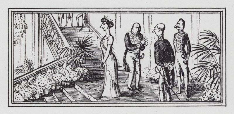 Het Buitenlandse Zaken Feest door Rex (after) Whistler