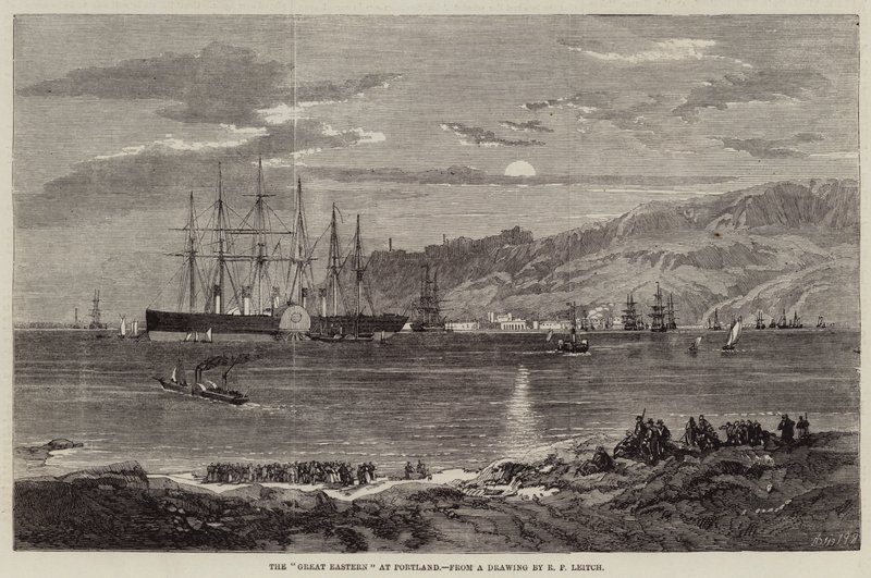 De Great Eastern in Portland door Richard Principal Leitch