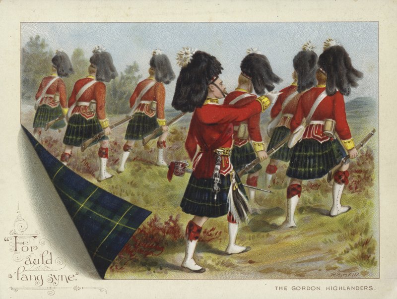 De Gordon Highlanders door Richard Simkin