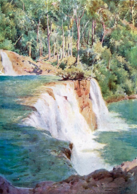 Herfst aan de Myit-nge Rivier door Robert George Talbot Kelly