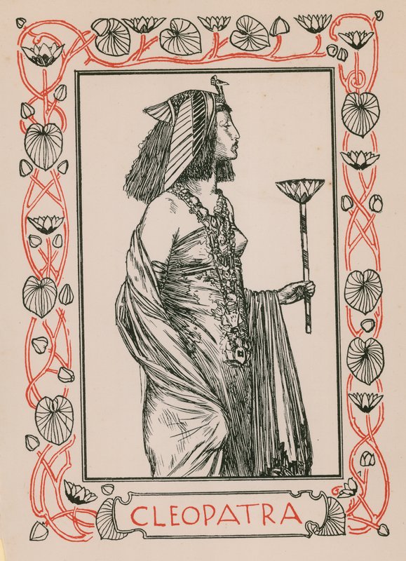 Cleopatra, Antony en Cleopatra door Robert Anning Bell