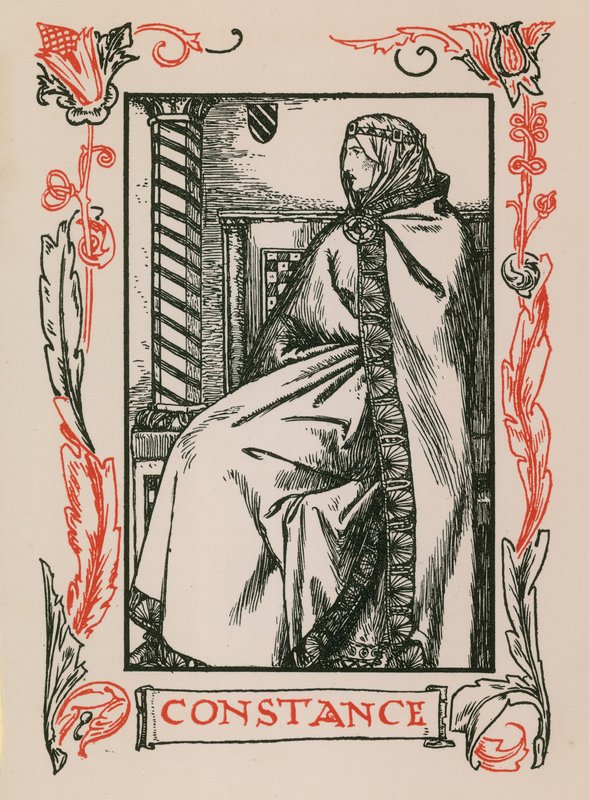 Constance, Koning Jan door Robert Anning Bell