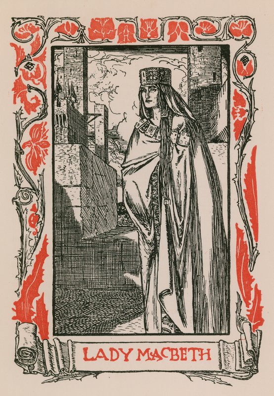 Lady Macbeth door Robert Anning Bell