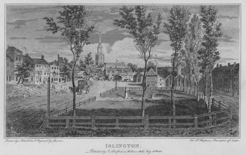 Islington door Robert Blemell (after) Schnebbelie