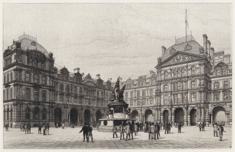 De Beurs, Liverpool door Robert Kent (after) Thomas