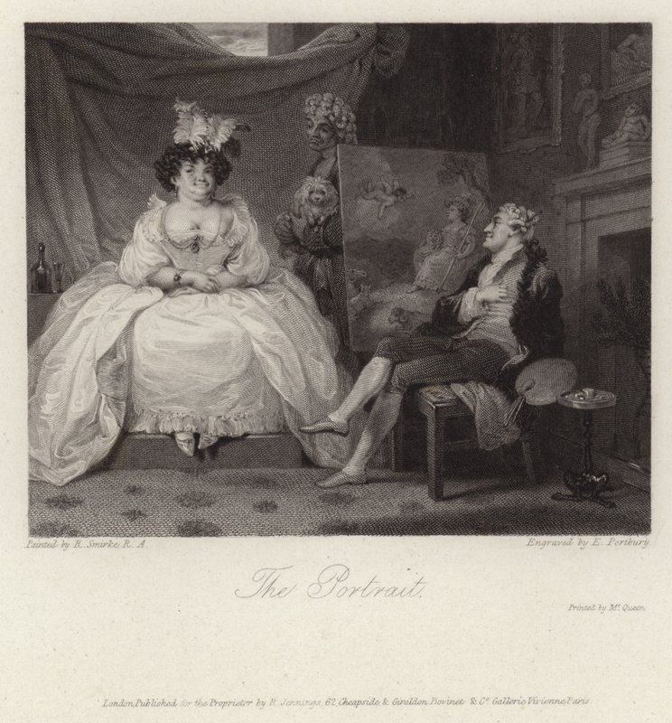 Het Portret door Robert Smirke