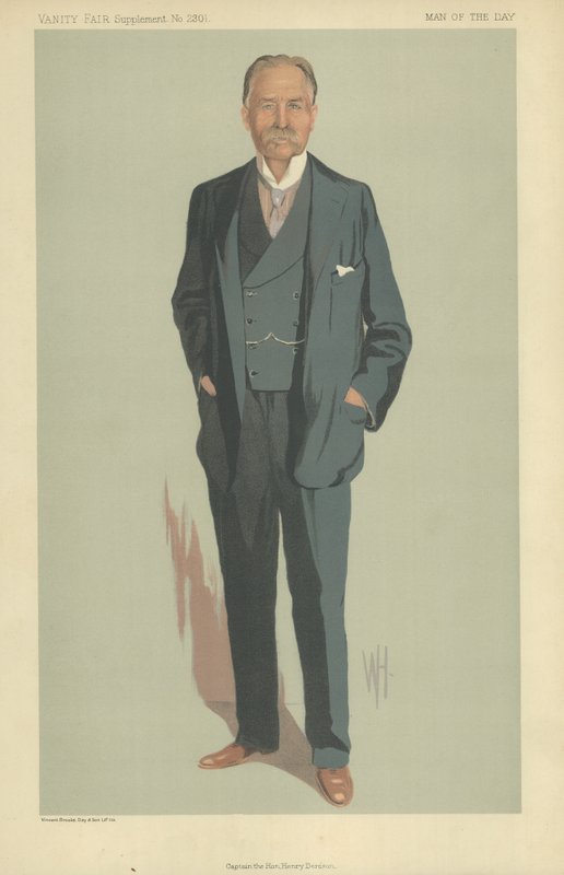 Kapitein de Eerwaarde Henry Denison door Robert Wallace Hester