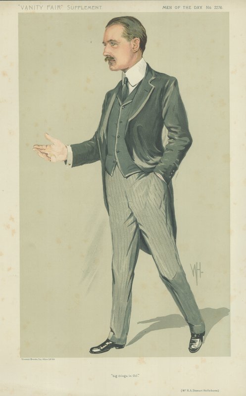 Mr R A Stewart Hollebone door Robert Wallace Hester