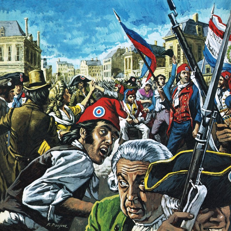 Franse Revolutie door Roger Payne