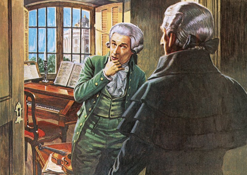 Mozart en de mysterieuze vreemdeling door Roger Payne