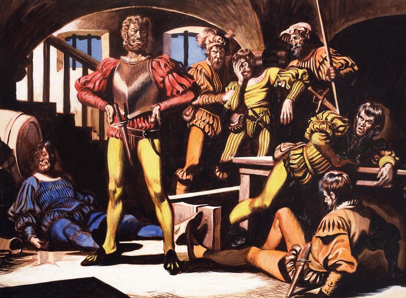 De man die te veel liefhad (Othello) door Ron Embleton