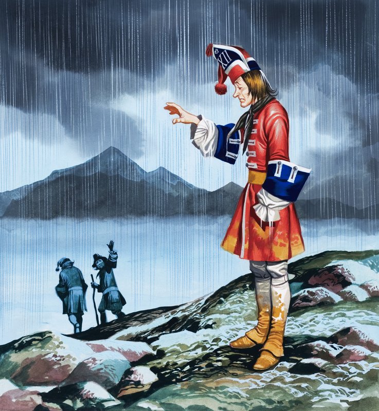 De drie soldaten door Ron Embleton