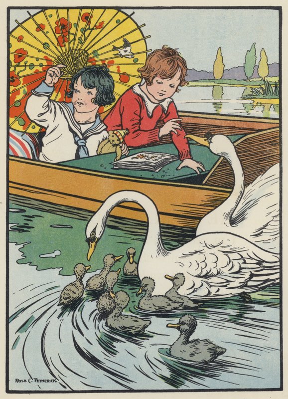 De Rivier Snelwegman door Rosa Clementina Petherick