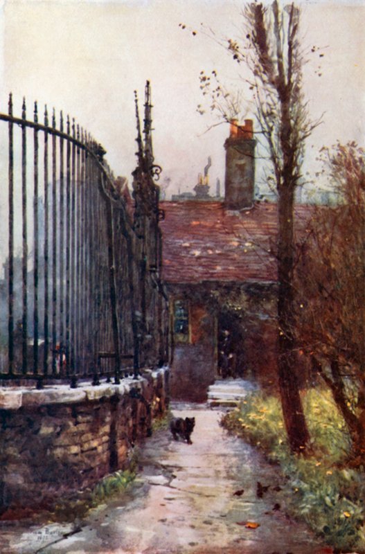 Emanuel Hospital, Westminster door Rose Maynard Barton