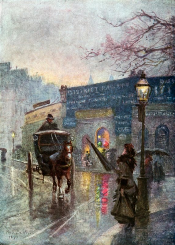 Station South Kensington door Rose Maynard Barton