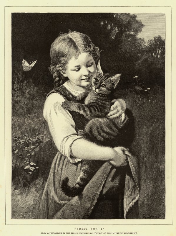 Poes en Ik door Rudolf Epp