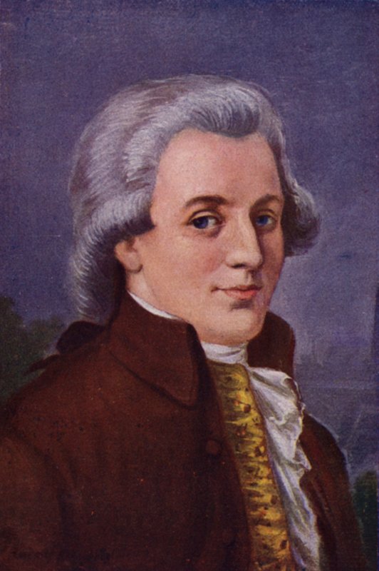 Mozart door Rudolf Klingsbogl