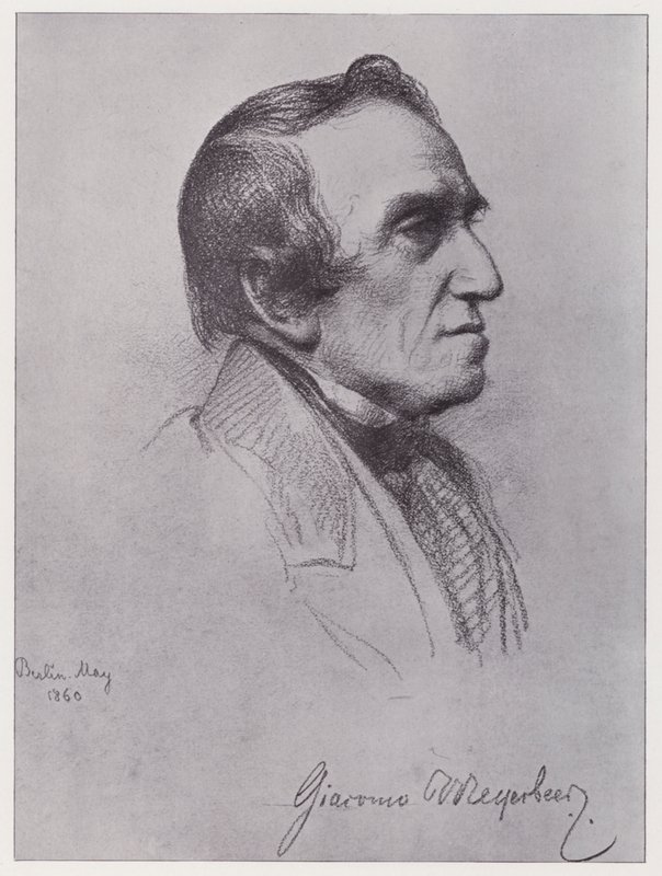 Giacomo Meyerbeer door Rudolf Lehmann