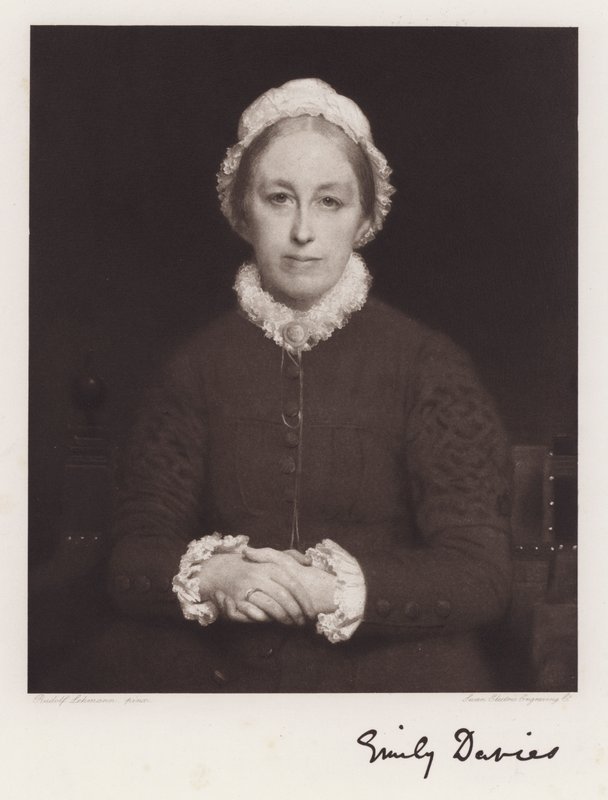 Sarah Emily Davies door Rudolf Lehmann