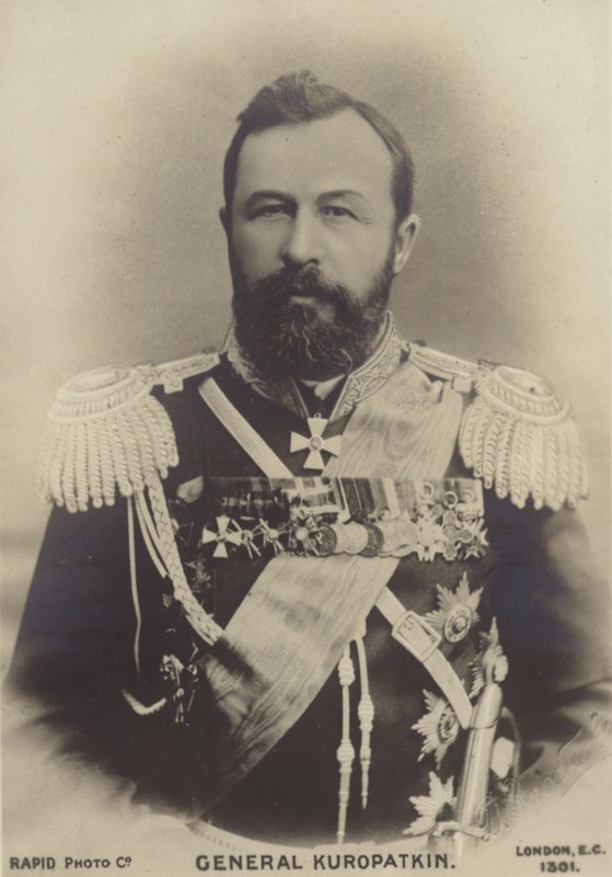 Generaal Kuropatkin door Russian Photographer