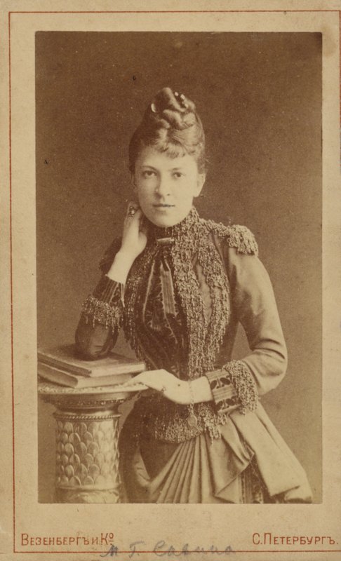 Maria Savina, Russische actrice door Russian Photographer