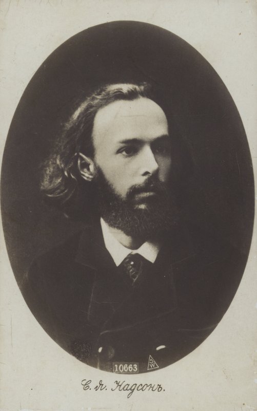 Semyon Nadson, Russische dichter door Russian Photographer