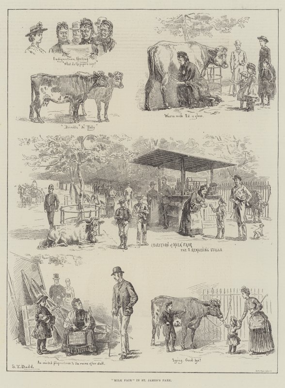 Melkmarkt in St James