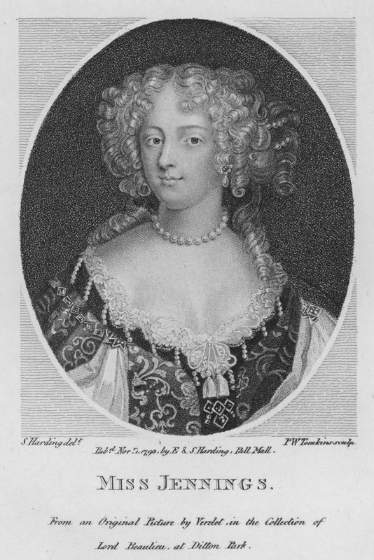 Miss Jennings door S. (after) Harding