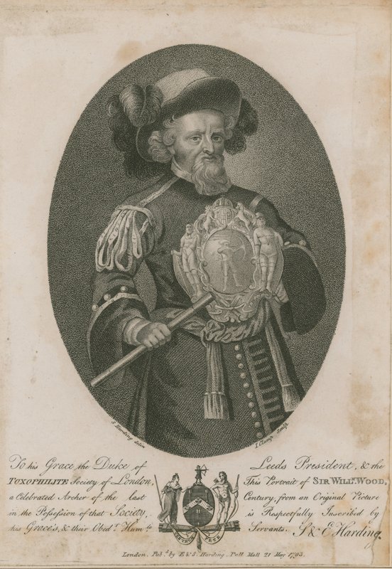 Sir William Wood, een beroemde boogschutter door S. Harding