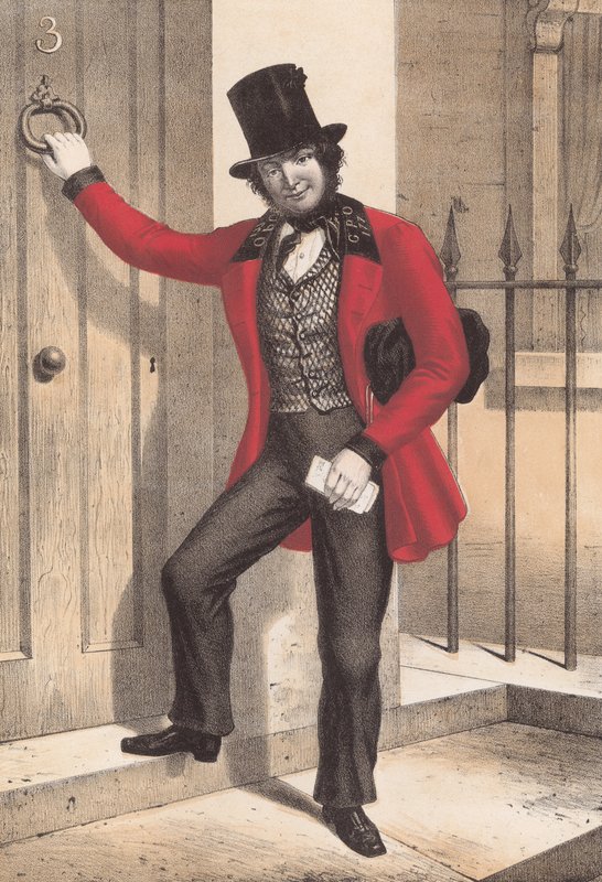 De klop van de postbode door S. Rosenthal