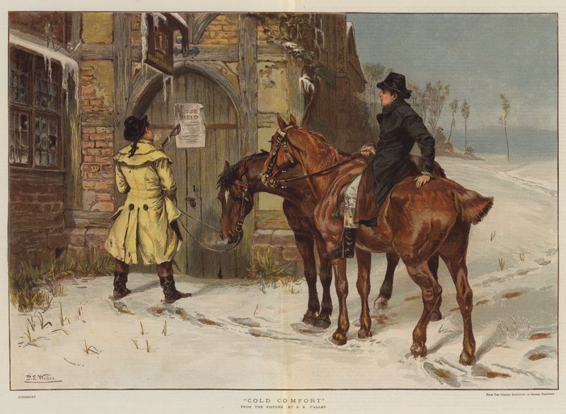 Koude troost door Samuel Edmund Waller
