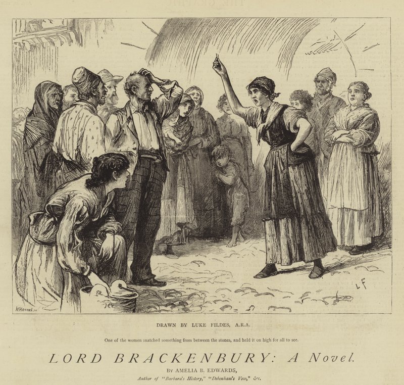 Lord Brackenbury, Een Roman door Samuel Luke Fildes
