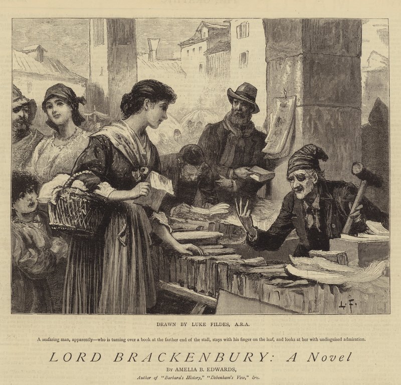 Lord Brackenbury, Een Roman door Samuel Luke Fildes