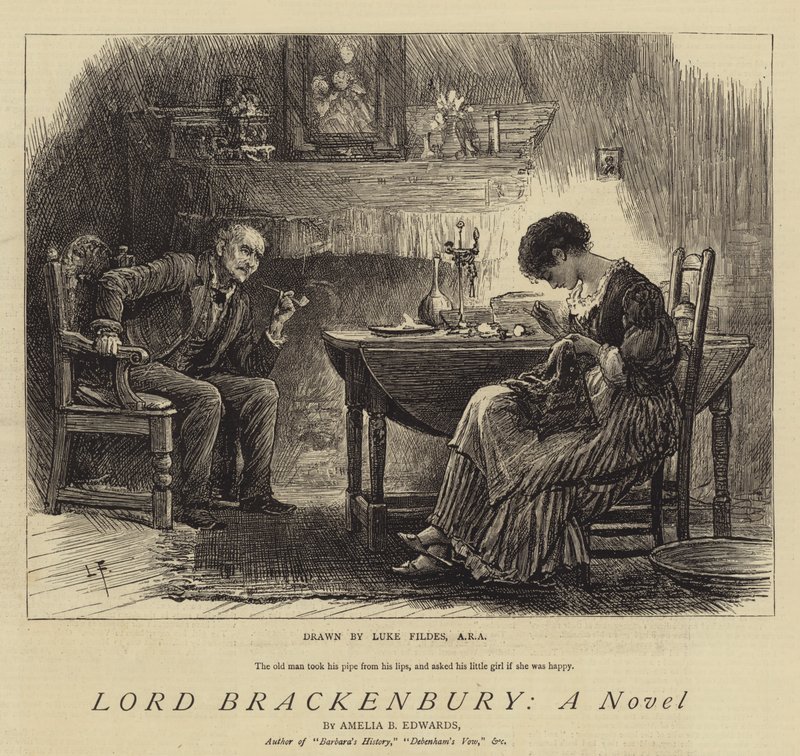 Lord Brackenbury, Een Roman door Samuel Luke Fildes