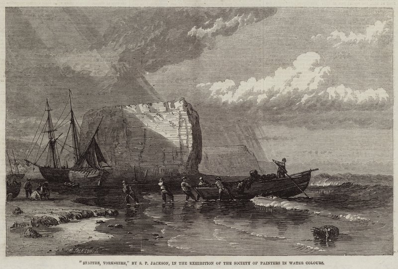 Staiths, Yorkshire door Samuel Phillips Jackson