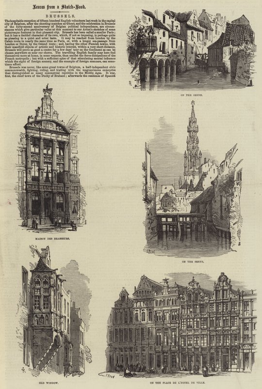 Brussel door Samuel Read
